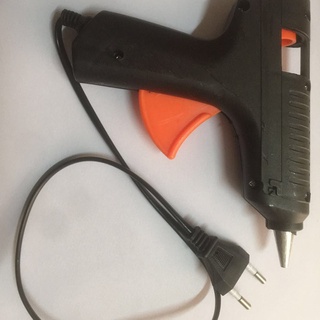 1 juego de pistola de pegamento caliente derretir barra de derretimiento 20W+5pcs pegamento palos Mini calefacción eléctrica pistola de pegamento reparación DIY