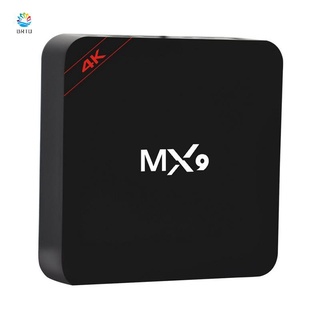 mx9 top box 4k quad core 8 1gb de ram gb rom android 10.1 tv box - enchufe eua (1)