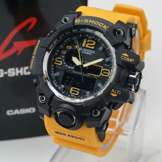 G-Shock CASIO GWG 1000 relojes deportivos negro lista de colores azul negro lista oro