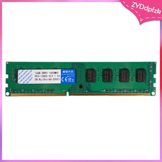 memoria ddr3, ddr3 ram, 16gb meomory, 1600mhz pc3-12800 240pin, memoria de escritorio, para placa base amd, compatible con