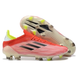 Adidas X Speedflow+ FG hombres de punto impermeable zapatos de fútbol, super ligero zapatos de fútbol, tamaño 39-45