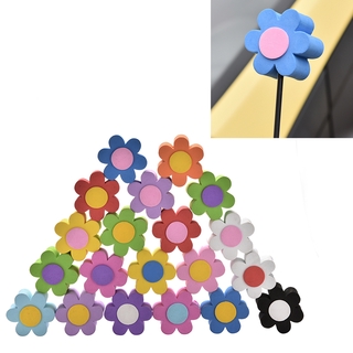 1 pza linda antena decorativa de flores eva para coche/bolas de color aleatorio