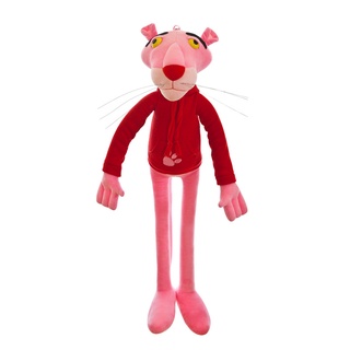 Muñeca pantera rosa traviesa leopardo peluche lindo suéter de almohada (4)
