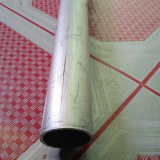 Tubo de aluminio de 1 pulgada X1.5X1000