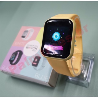 macaron y68/ d20 smartwatch exhibición d agua con macaron color alarma de frecuencia cardíaca/frecuencia cardíaca pk smartwatch t500 (4)