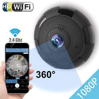 1080P HD Mini 360 grados panorámica Wifi inalámbrico IP cámara ojo de pez visión nocturna