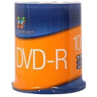 Color Reearch 100 DVD-R Virgen 16x Velocidad