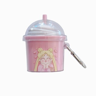 Airpods case Sailor Moon cute cartoon Ice cream Airpods gen 2 Case For Apple Airpods 1 2 Headset Protective Cover