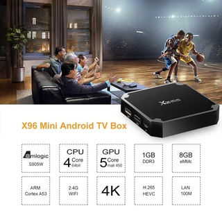 【4K HD】X96mini Android Smart TV Box WIFI 16GB Media player (5)