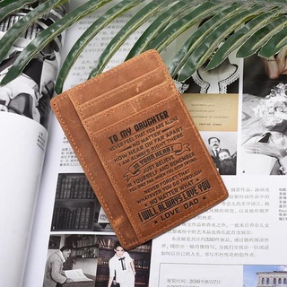 Real Leather Slim RFID Front Pocket Wallet Minimalist My Credit Holder Card Gift To A Secure As T8G5