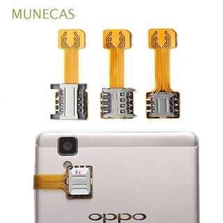 MUNECAS Practical Micro SD Extender Geek Hybrid Sim Slot Dual SIM Card Adapter Android Phone Universal TF DIY Nano Cato