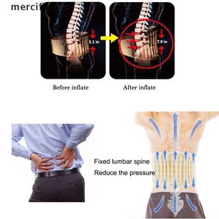 zacqia soporte lumbar descompresión cintura tracción aire soporte espinal alivio de la espalda cinturón mx