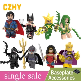 DC Superhero Building Block Toy Lego Superman Batgirl Wonder Woman Doctor Fate Minifigures Kids Education Toys PG8210