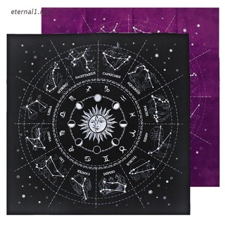 ete1 12 constelaciones tarot tarjeta mantel terciopelo adivinación altar tela juego de mesa fortune astrología oracle tarjeta pad