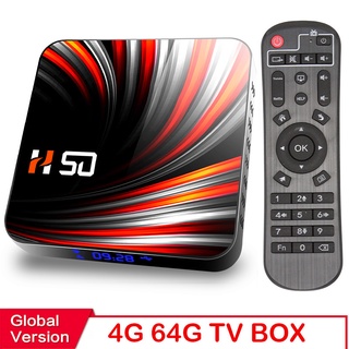TV Network Set-Top BOX H50 RK3318 Android 10 4k Hd Reproductor De Red Smart
