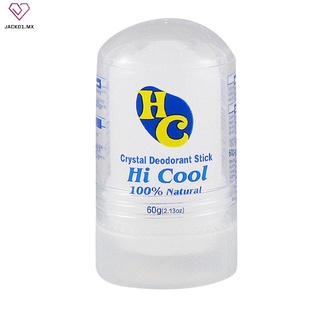 60g portátil unisex natural desodorante alum stick cuerpo axilas removedor de olores