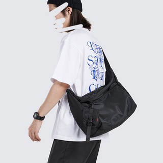 Estilo japonésinsBolso de mensajero para hombre estilo Harajuku bolso de estilo de trabajo de marca de moda bolso de hombro Casual bolso de mensajero funcional para estudiantes bolso de hombre 5gy4