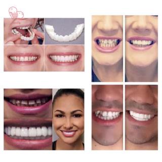 Sonrisa de comodidad dental Flex Se ajusta A la mayoría de los dientes postizos cómodos cubierta dental falsa (5)