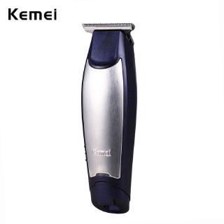 Kemei profesional Clipper de pelo recargable 0mm calvo pelo Trimmers peluquería máquina de corte de pelo con Cable USB KM-5021