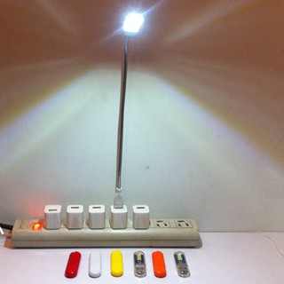 LED USB linterna USB luz de ordenador 5V carga tesoro luz de noche (4)
