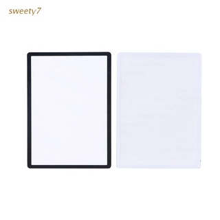 sweety7 For New 3DS Top Upper Screen Lens frame LCD Screen Plastic Cover