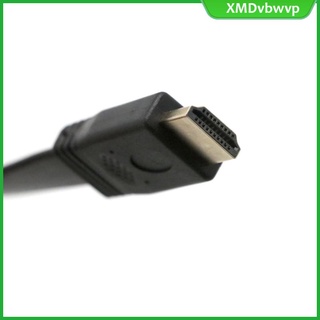 [vbwvp] cable plano macho a macho v1.4 de 0.3 m de alta velocidad 1080p tv lead.