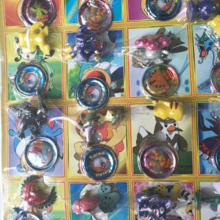 Pokemon Mini figuras + Tazos Mini 5pcs (2)