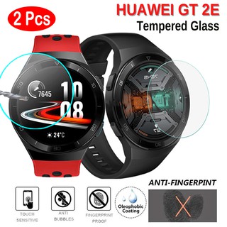 2pcs huawei watch gt2e hd cristal templado transparente 9h premium protector de pantalla película para huawei gt2 gt 2e smart watch