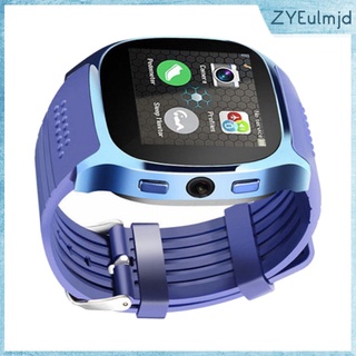 reloj inteligente, smartwatch para teléfonos android, reloj bluetooth con ranura para tarjeta sim/tf podómetro compatible con iphone ios