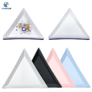 5 bandejas de placa triangular