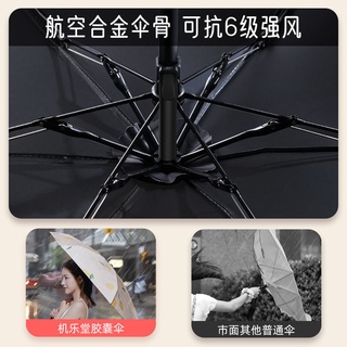 Cápsula sol paraguas protector solar Anti-UV compacto paraguas portátil de las mujeres lluvia y lluvia de doble uso cinco [dimanqi.my] (4)