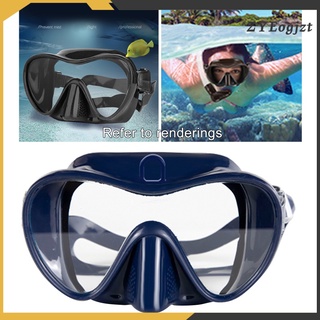 Snorkel Diving Mask, Panoramic HD Scuba Swim Mask, Tempered Anti-Fog Lens Glasses Snorkel Goggles, Scuba Dive Snorkel