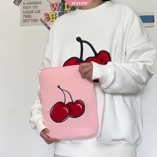 |XUELI Thin light waterproof shockproof Portable laptop pouch Cherry laptop bag iPad tablet laptop bag storage bag 11 / 13 / 15 (1)