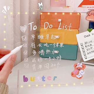 Acrylic Notepad Easy To Repeatedly Erase Daily Notes Writing Board Portable Mini/passion1/