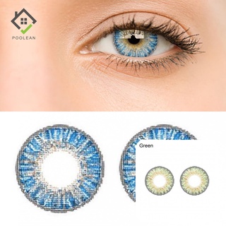 poolean Fadeless Beauty Contact Lenses Makeup Natural Contact Lenses Ergonomic for Women