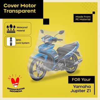 Guantes de plástico transparente para motocicleta Yamaha Jupiter Z cubierta corporal impermeable cubierta Supra manta