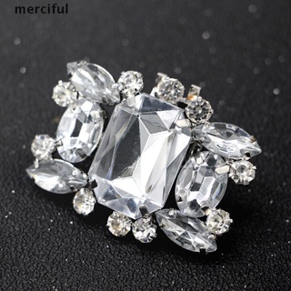 mercy 1pc zapatos de mujer decoración de diamantes de imitación de aleación clips elegantes hebillas mx