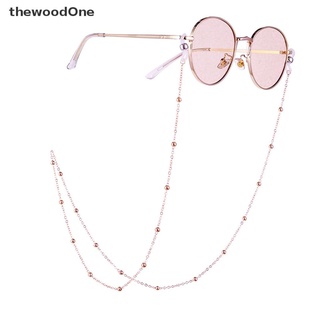 [thewoodOne] New Women Gold Eyeglass Chains Sunglasses Reading Beaded Eyewears Cord Neck Rope .