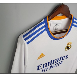 2021 2022 camiseta de fútbol del real madrid de manga larga ropa de futbol s-xxl (3)