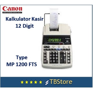 Calculadora CANON MP 1200 FTS impresora de impresión de impresión de 12 dígitos/STRUK/CANON 12 dígitos