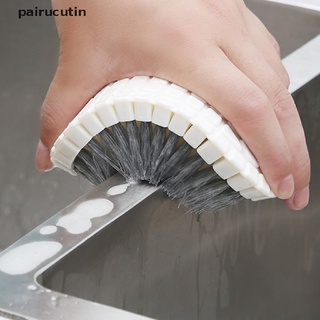 [pairucutin] cepillo de limpieza para cocina, estufa, cepillo de limpieza flexible, bañera, bañera, cepillo de azulejos.