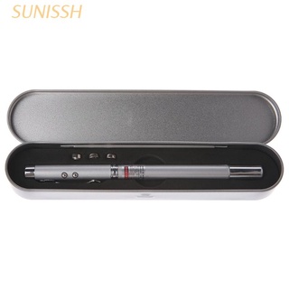SUNIN Laser Pointer Torch Ballpoint Pen & Telescopic 4 in 1 Pointer for Presentations