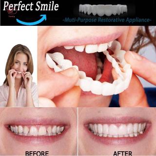 Sonrisa de comodidad dental Flex Se ajusta A la mayoría de los dientes postizos cómodos cubierta dental falsa (1)