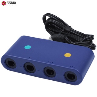For Gamecube Controller Adapter For Nintendo Switch Wii U Pc 4 Ports