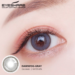 EYESHARE 1 par de lentes de contacto de Color niebla amanecer uso anual lentes de contacto cosméticos Color de ojos (6)