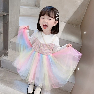 Ropa infantil vestido de niños 2021 vestido de hilo