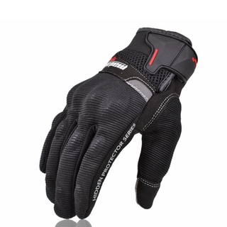 Guantes para motociclista Madbike Sport con protecciones Touchscreen