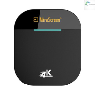 Mirascreen G5 Plus 2.4g/5g Wi-Fi Receptor De pantalla 4k Uhd Tv stick Miracast Dlna Airplay Tela Mirriorring Para Ios Android
