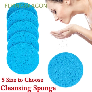 FLYINGDRAGON Cotton Cosmetic Puff Thick Skin Care Sponge Puff Beauty Facial Konjac Softwood Pulp Washing Cleansing Cleansing Sponge/Multicolor