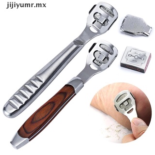 [bueno] afeitadora de callos de pie talón removedor de piel dura de pedicura maquinilla de afeitar cuchillas MX
